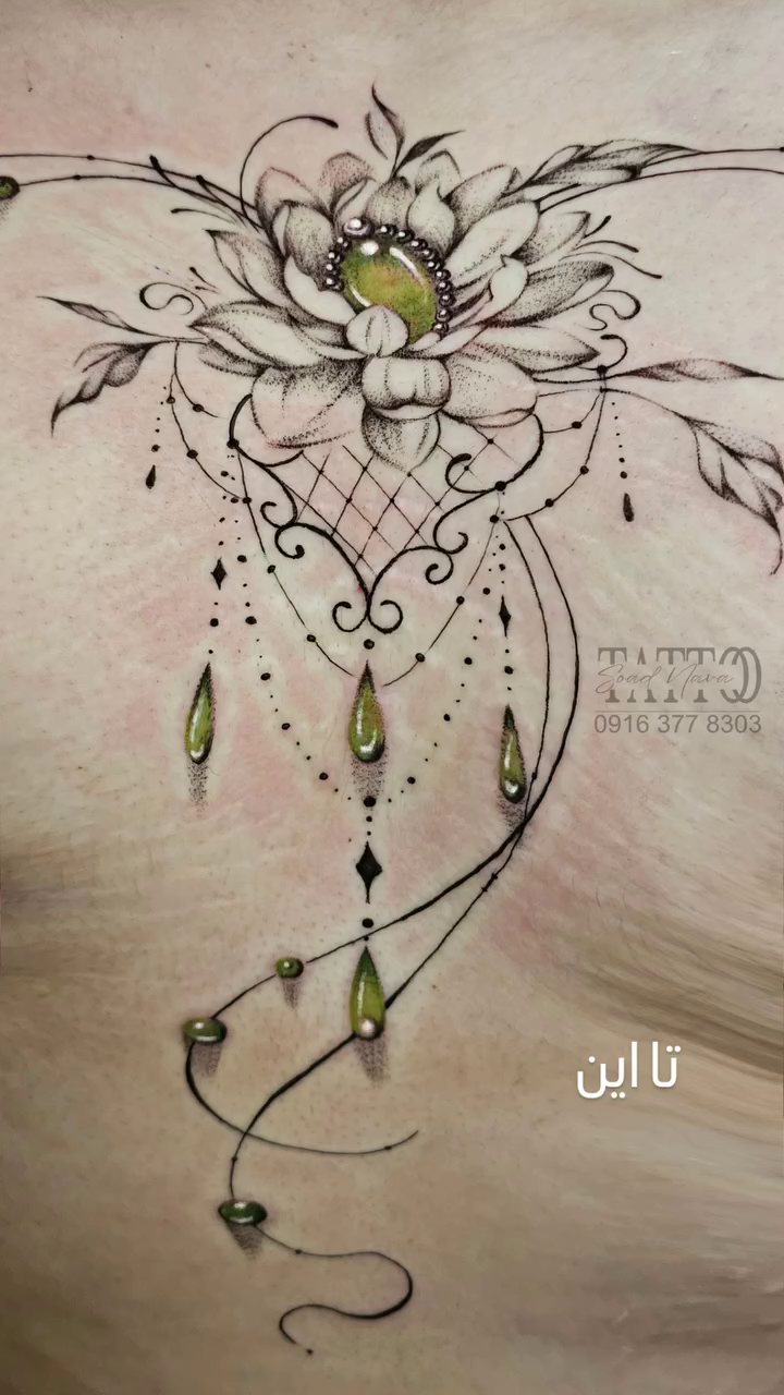Tattoo by @navatattooo — fine_line, ornamental