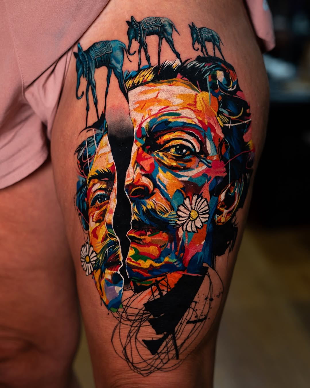 Tattoo by @legonier_art β realism, illustrative