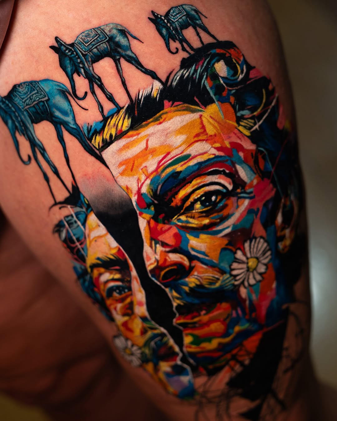 Tattoo by @legonier_art β realism, illustrative