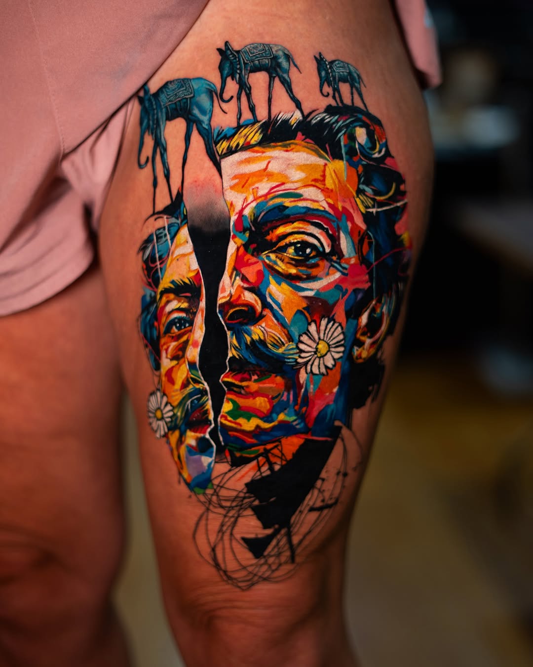 Tattoo by @legonier_art β realism, illustrative