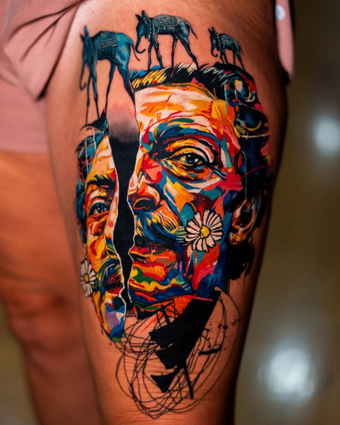 Tattoo by @legonier_art β realism, illustrative