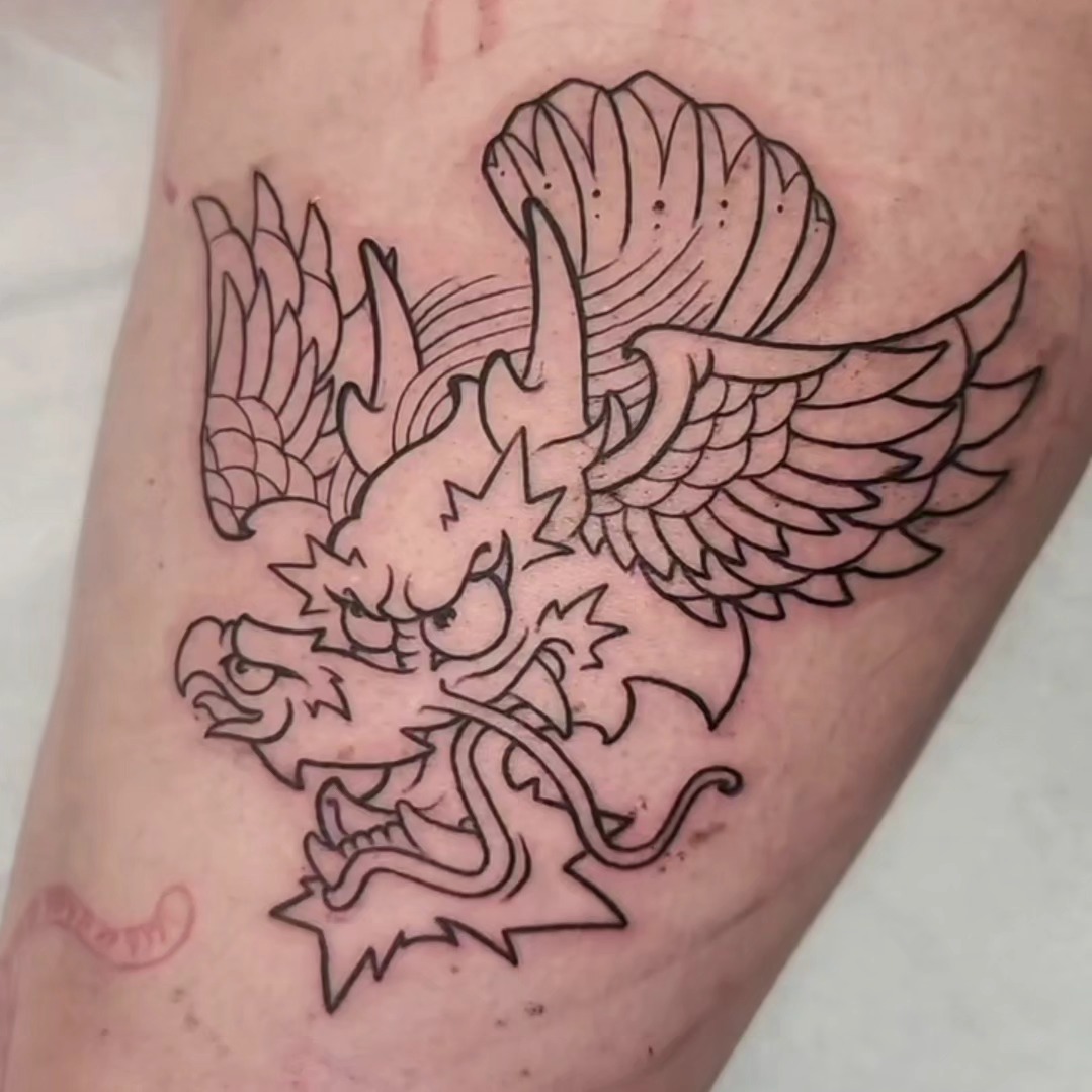Tattoo by @dripping_moustache — japanese_irezumi