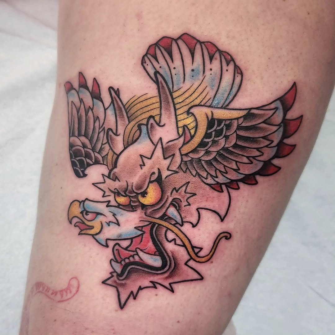 Tattoo by @dripping_moustache — neo_traditional