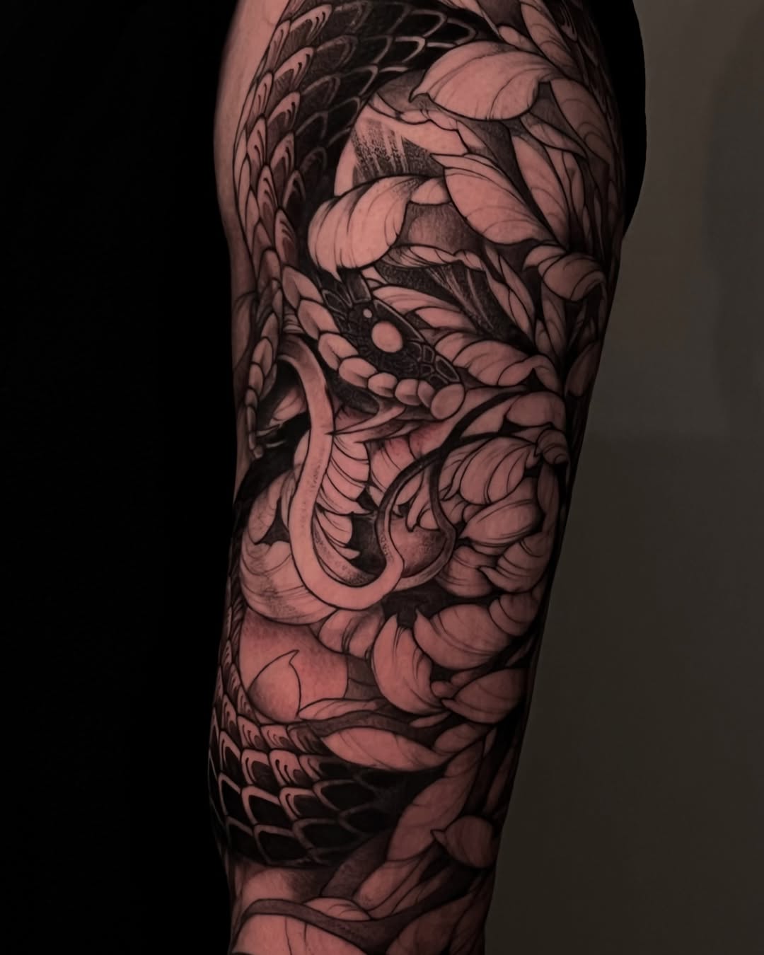 Tattoo by @72_blk — japanese_irezumi, black_and_grey