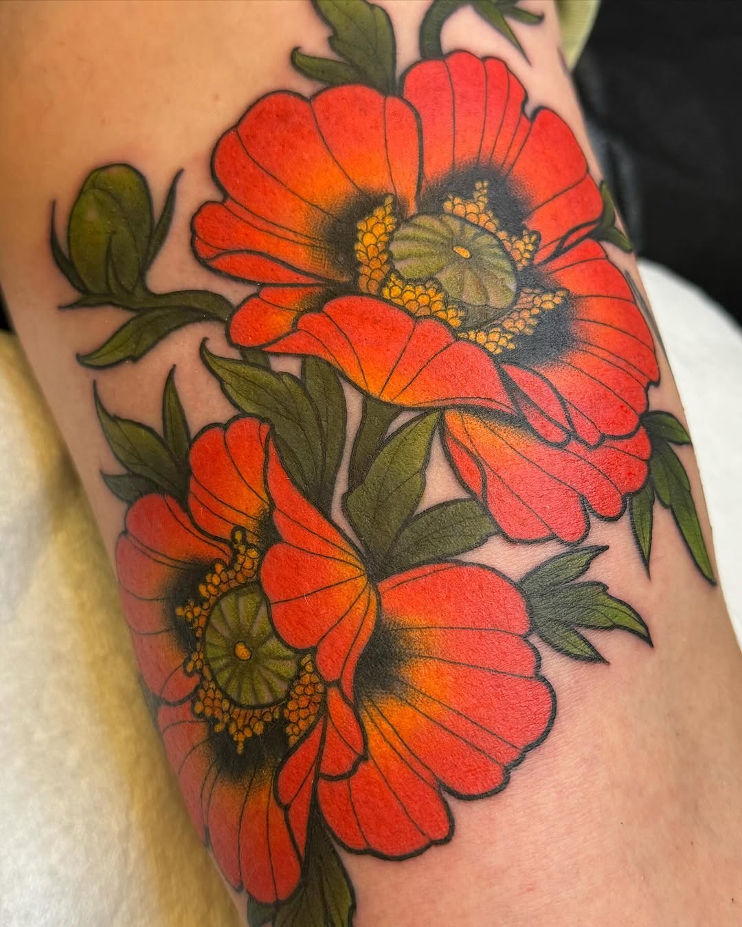 Tattoo by @annappley — illustrative, realism
