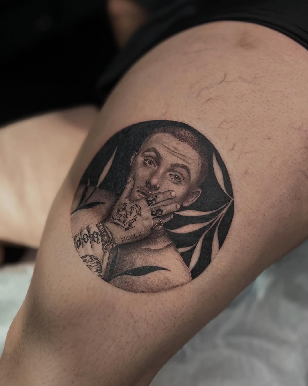 Tattoo by @artdenoche โ black_and_grey, realism