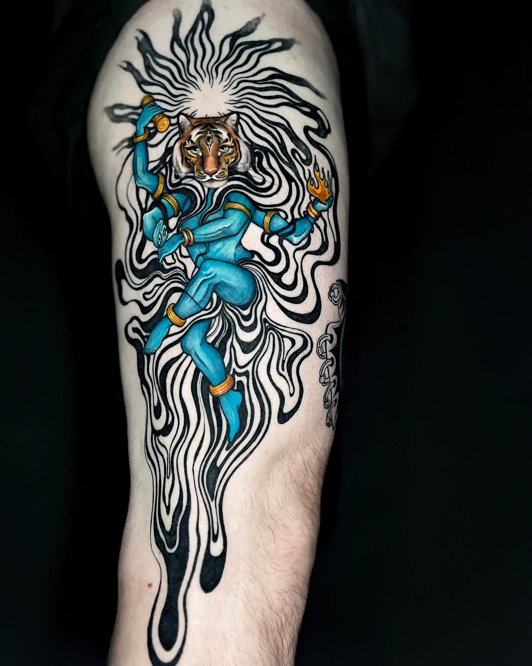 Tattoo by @patakota_ — realism, blackwork