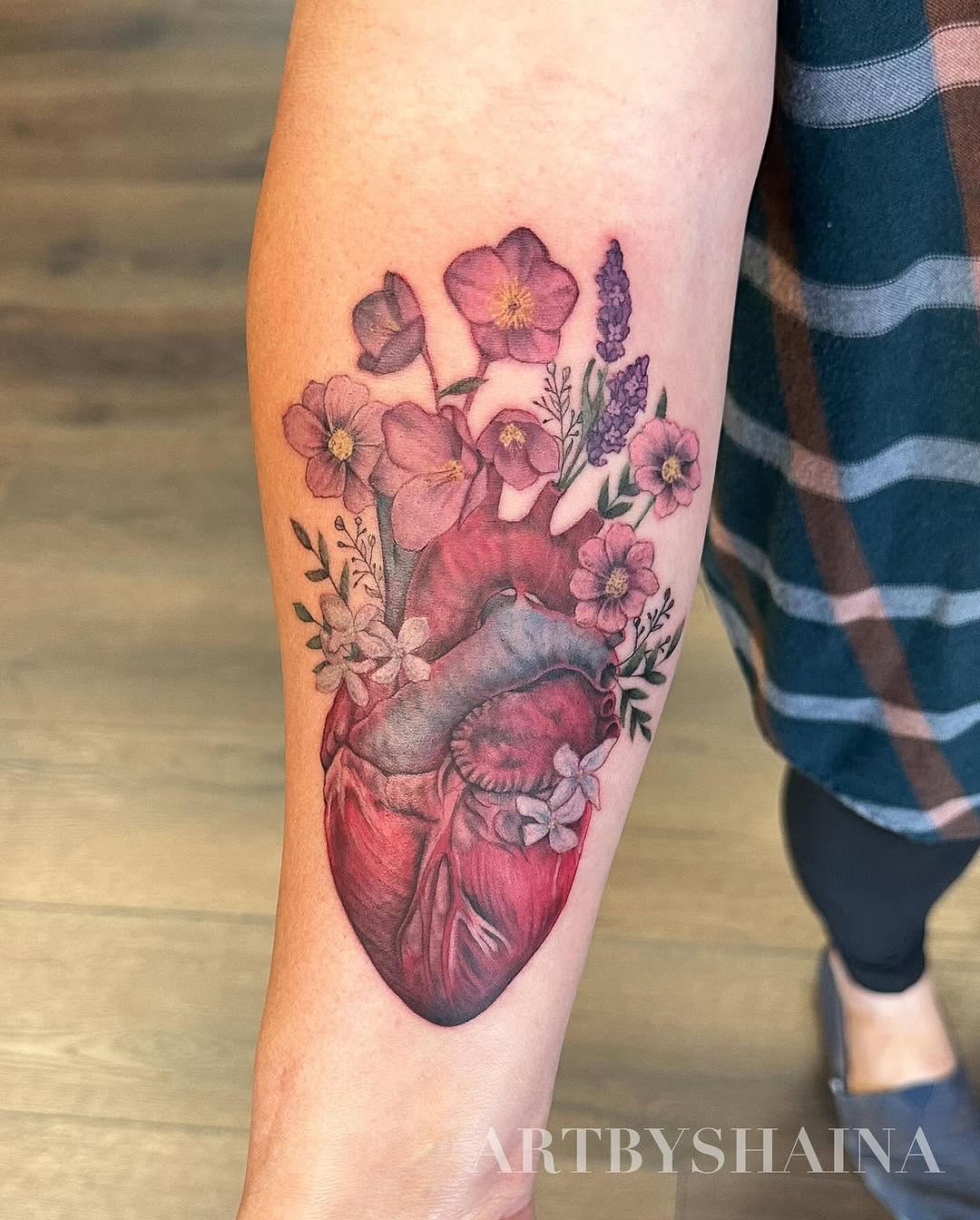 Tattoo by @artbyshaina — realism, black_and_grey