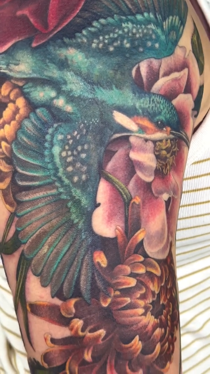 Tattoo by @artbyalyssacarbonara — realism, japanese_irezumi