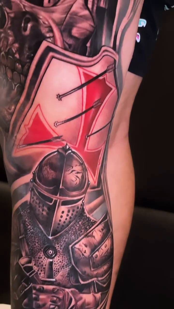 Tattoo by @stheve_blessed — realism, black_and_grey