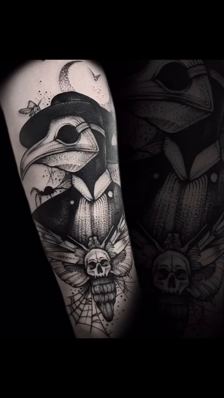 Tattoo by @finelineperception — black_and_grey, realism