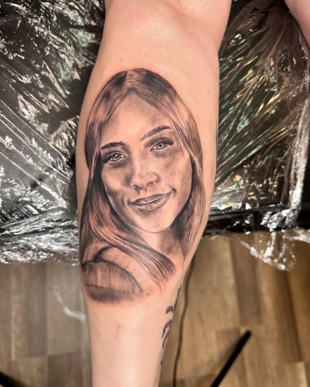 Tattoo by @raincitytattoos โ realism, black_and_grey