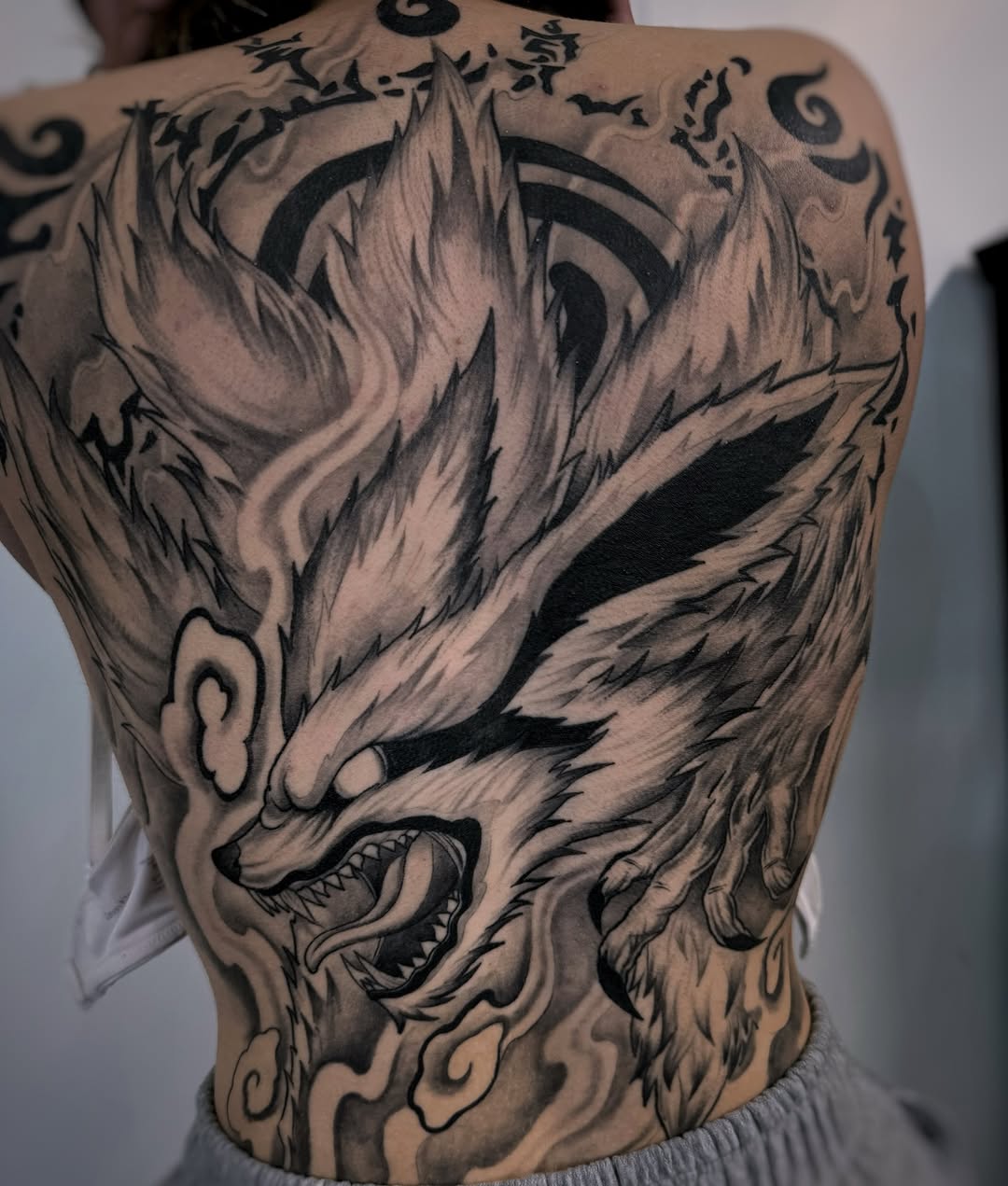 Tattoo by @melissaa_lotuss — blackwork, illustrative