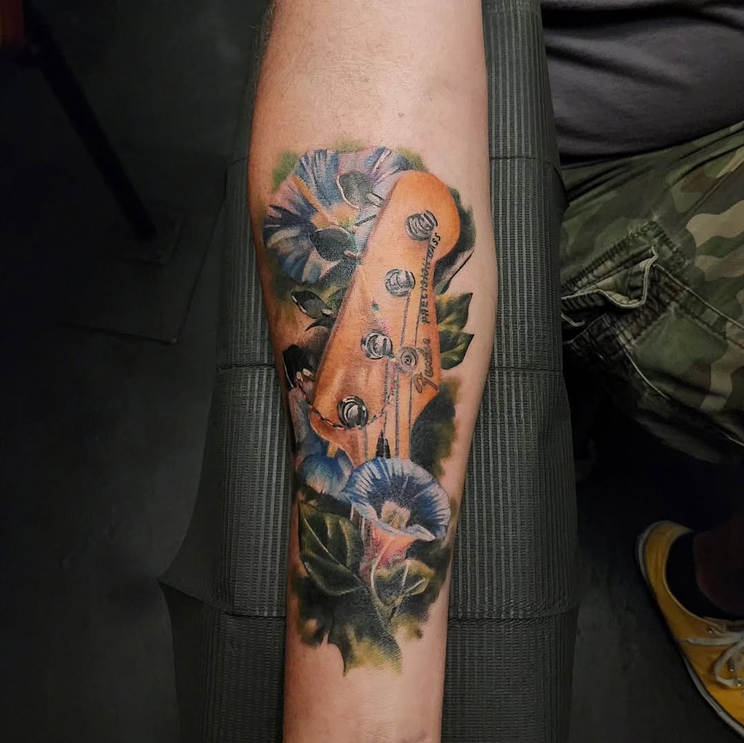 Tattoo by @shane_pstattoo — realism, black_and_grey