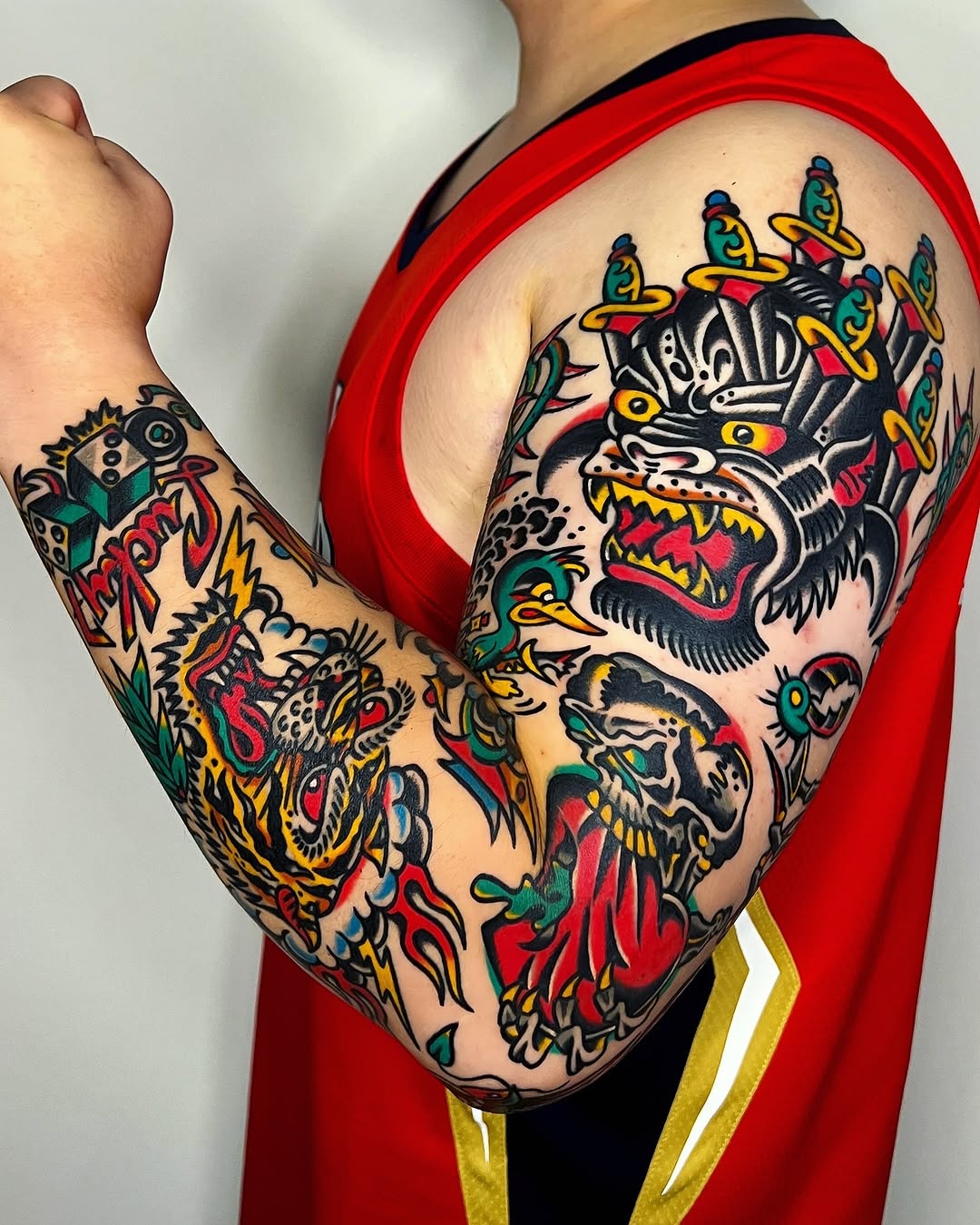 Tattoo by @homoo_tattooer — american_traditional