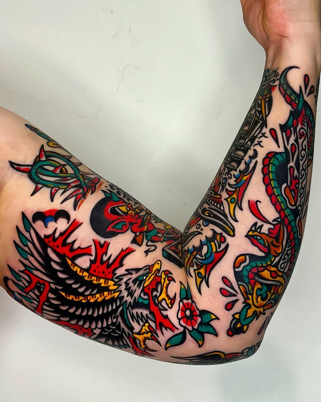 Tattoo by @homoo_tattooer — american_traditional