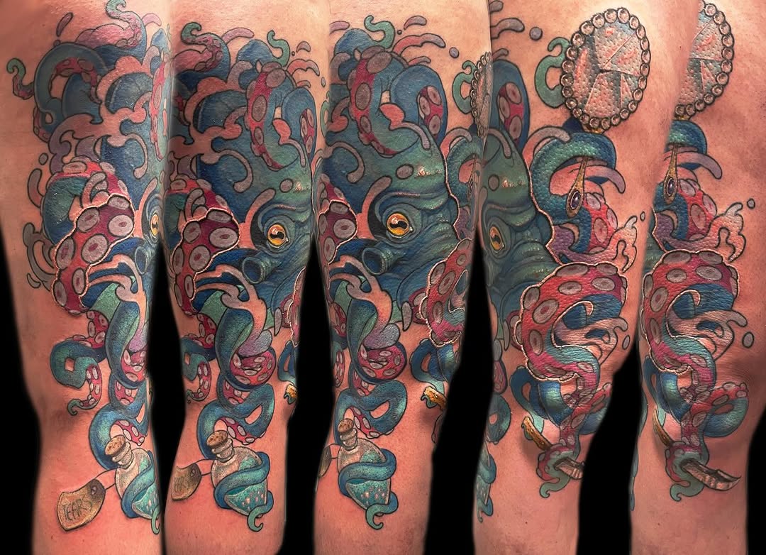 Tattoo by @madbowen.tattoos — new_school, illustrative
