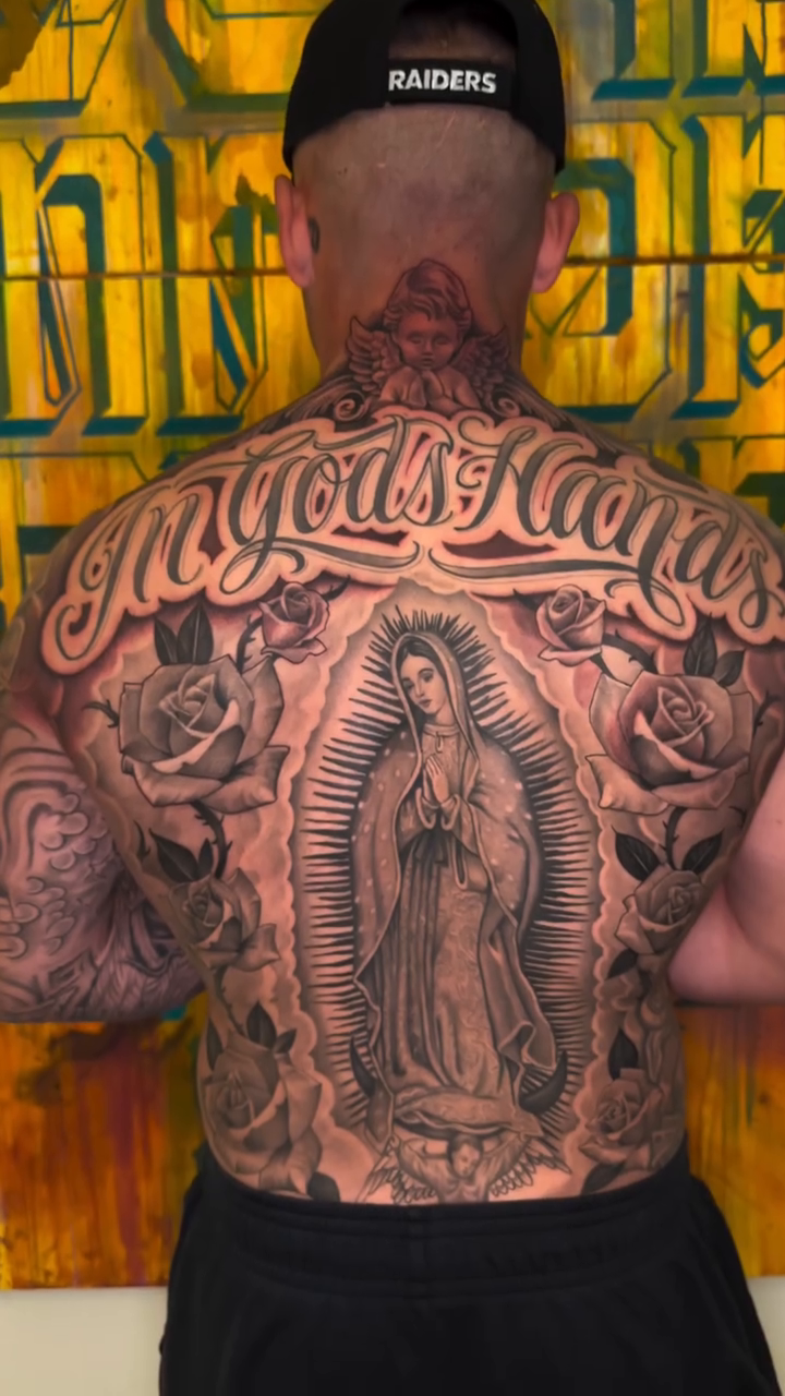 Tattoo by @jr_nunez — chicano, black_and_grey