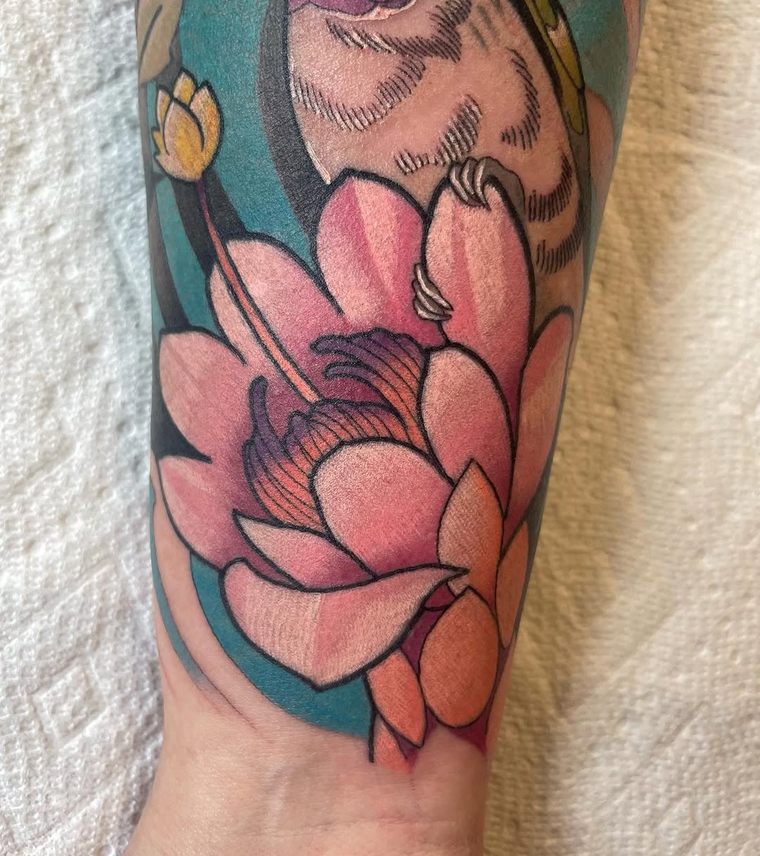 Tattoo by @fortunate_flesh — japanese_irezumi, illustrative