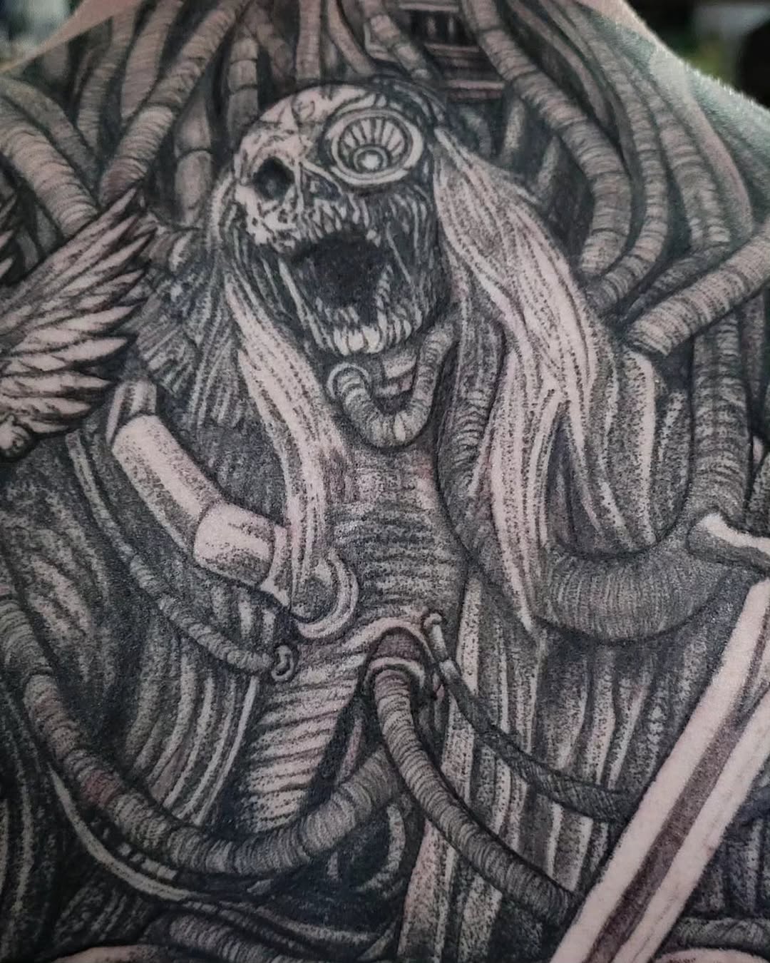 Tattoo by @el_tejon โ realism, dark_realism