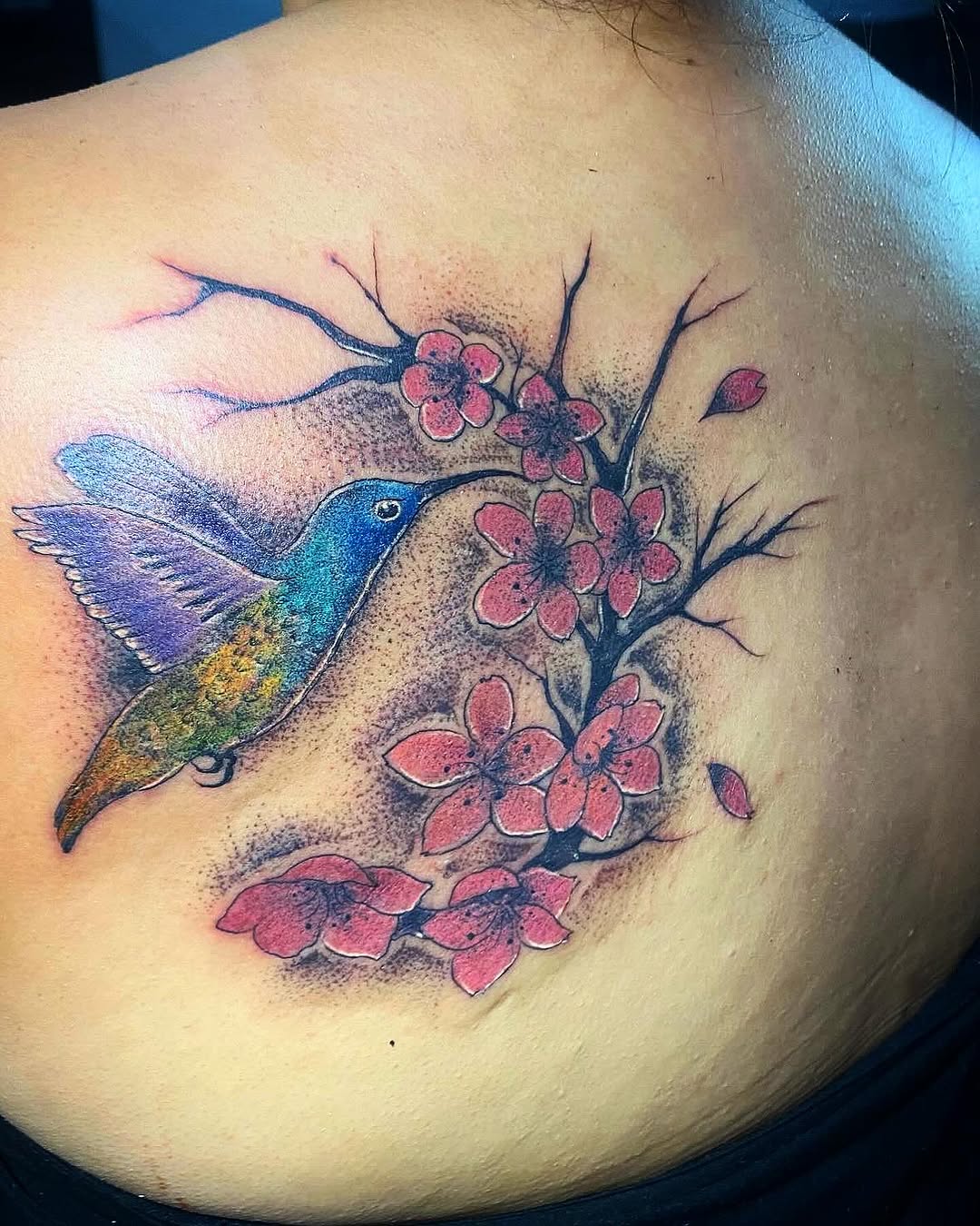 Tattoo by @visionarytattoos — dotwork