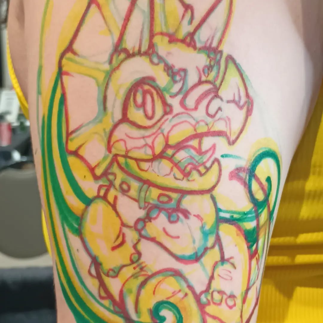 Tattoo by @barbieink26 — new_school