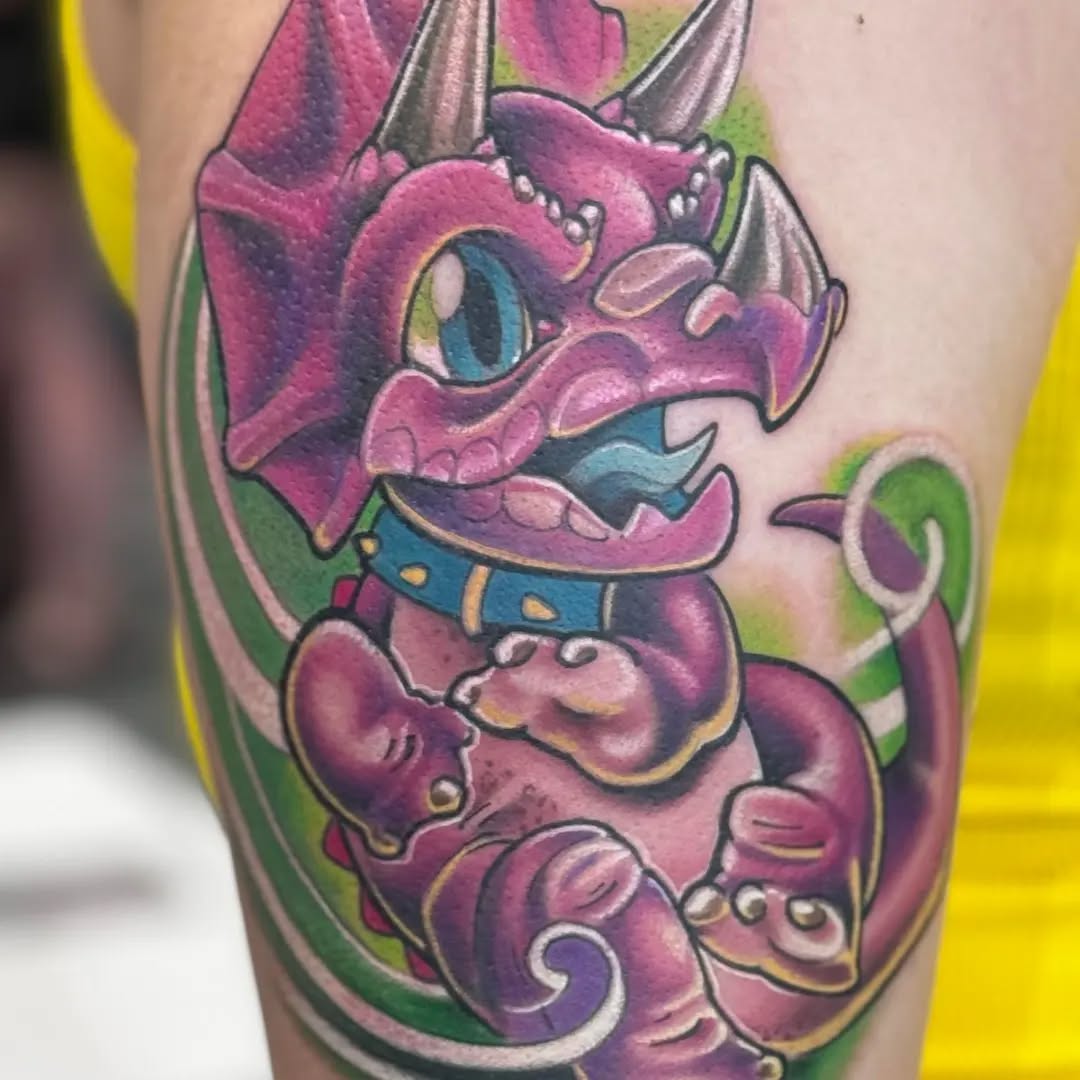 Tattoo by @barbieink26 — new_school