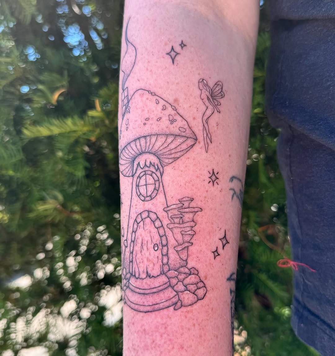 Tattoo by @tramps.stamps — fine_line, illustrative