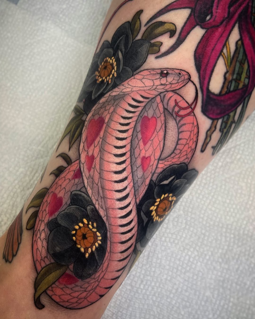 Tattoo by @marinamaytattoos — neo_traditional, realism