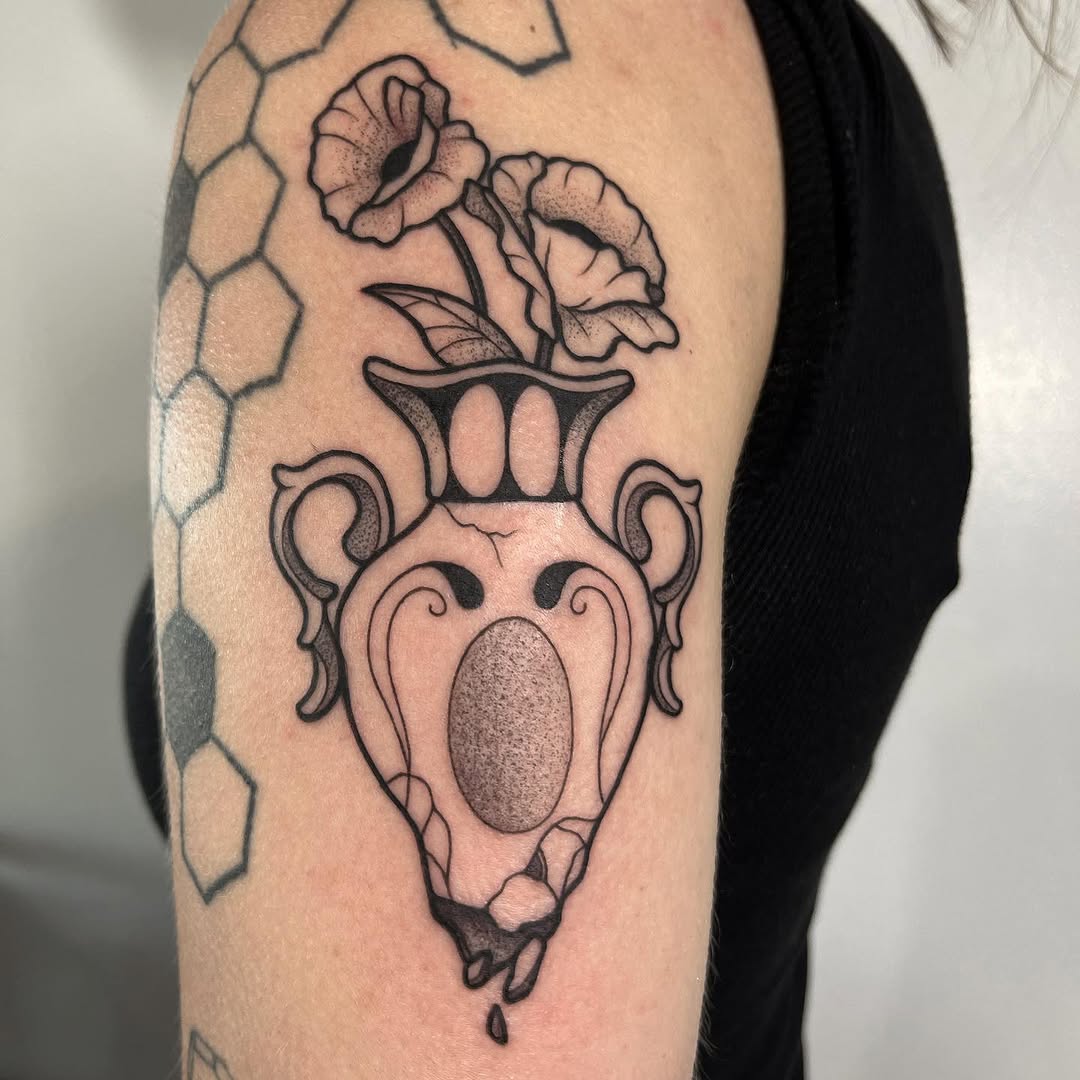Tattoo by @tys.tattoos12 โ black_and_grey