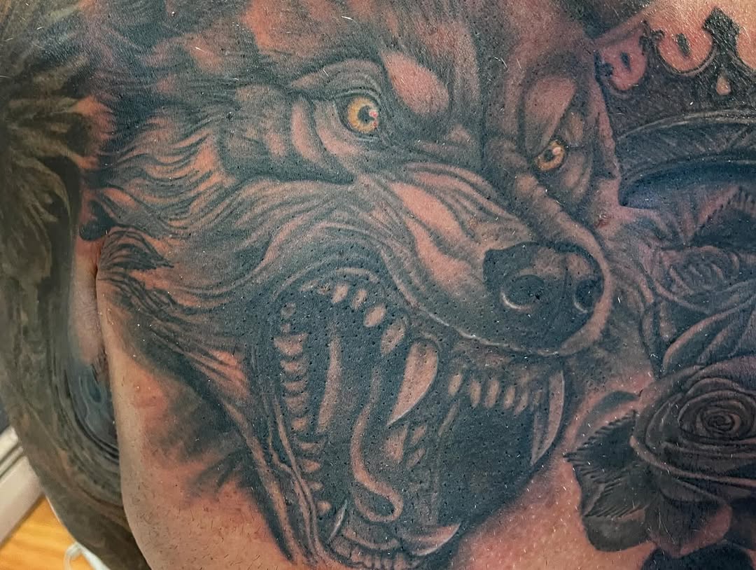 Tattoo by @rae__bies — realism, black_and_grey