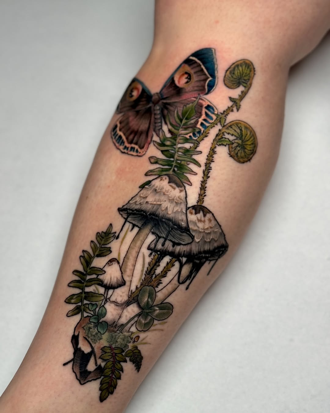 Tattoo by @catherineterlop โ realism, dotwork