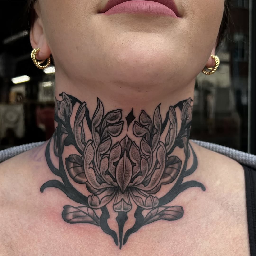 Tattoo by @artdoctortattoo โ black_and_grey, ornamental