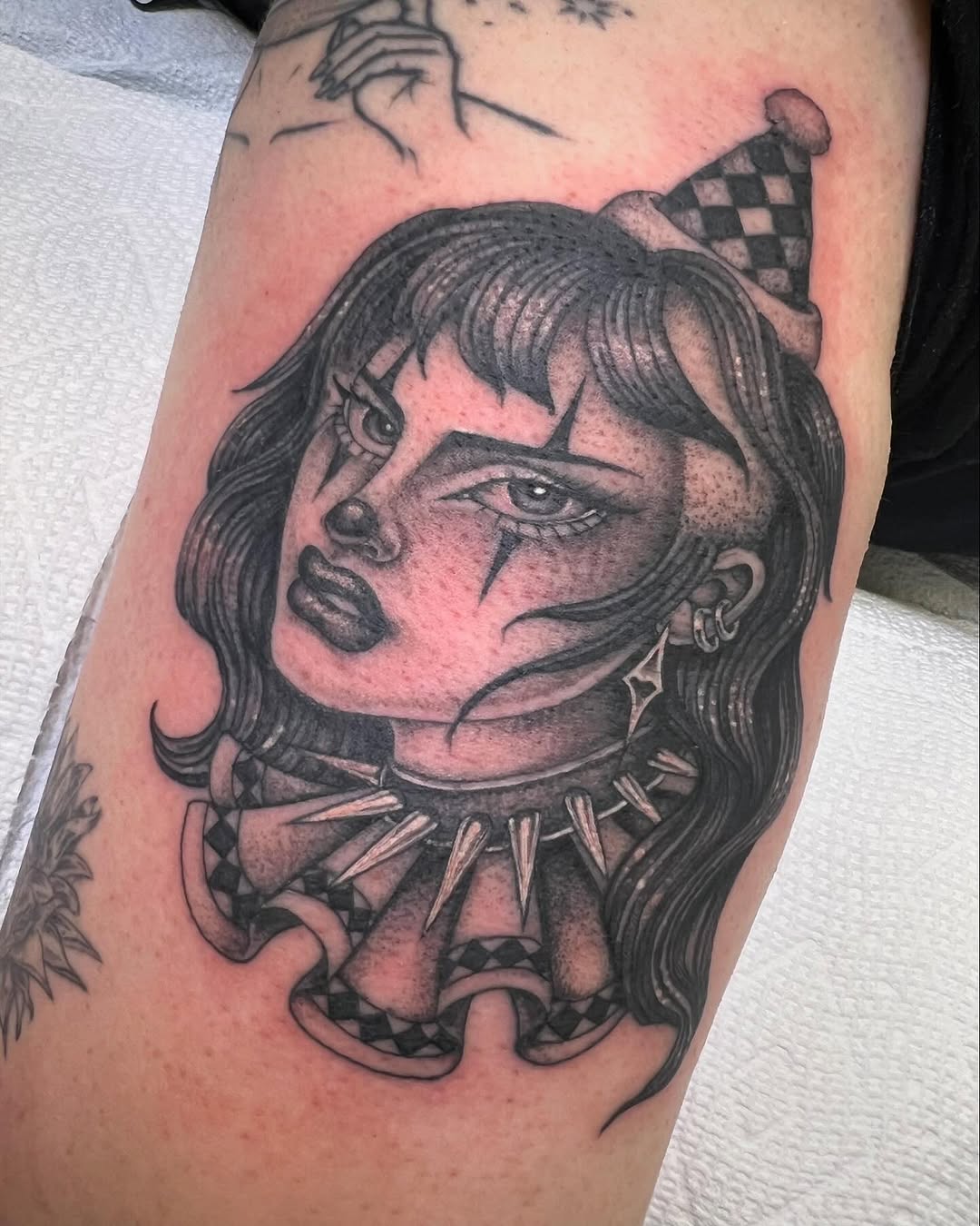 Tattoo by @emilymiljatattoos — illustrative, dark_realism
