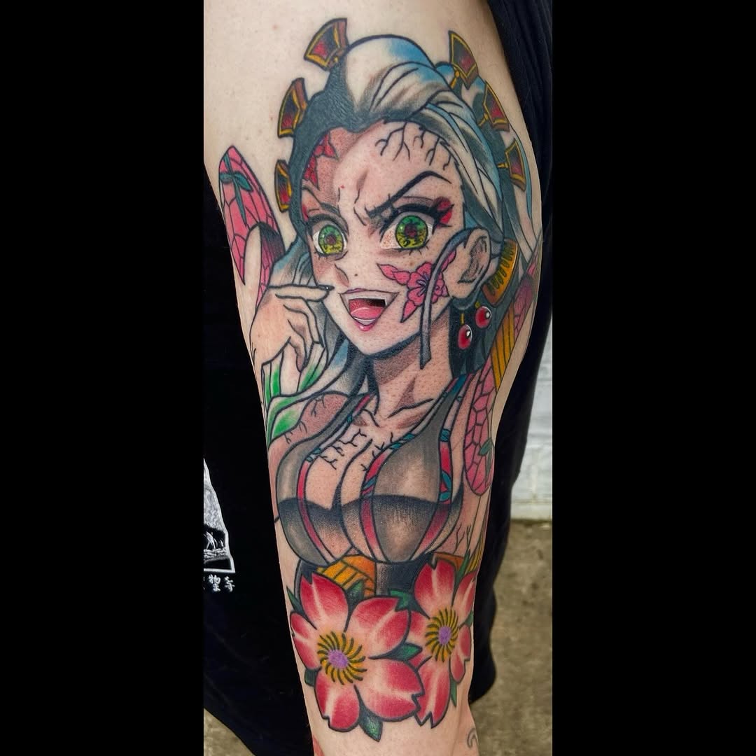 Tattoo by @figucciart — anime, neo_traditional