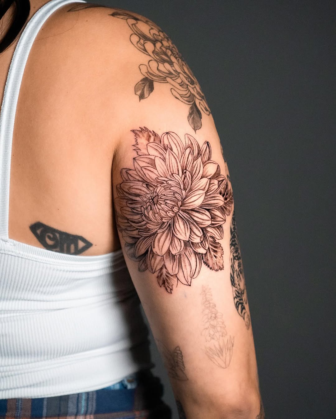 Tattoo by @karl_thetattoo_plug — black_and_grey