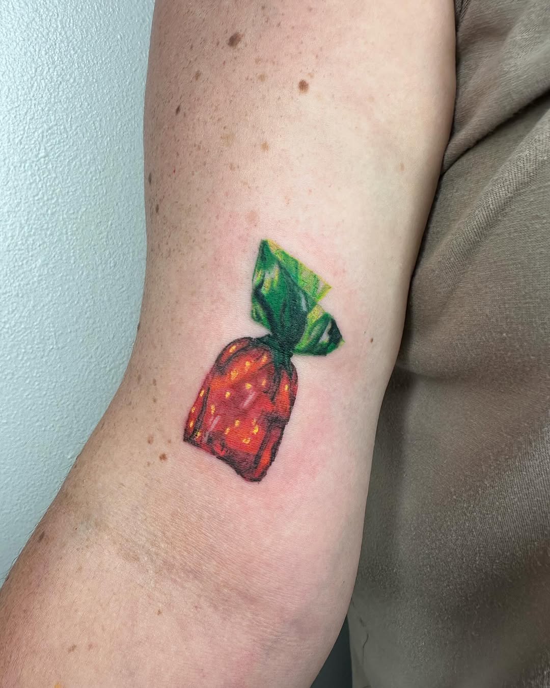 Tattoo by @coloredpencilgrl — realism, fine_line
