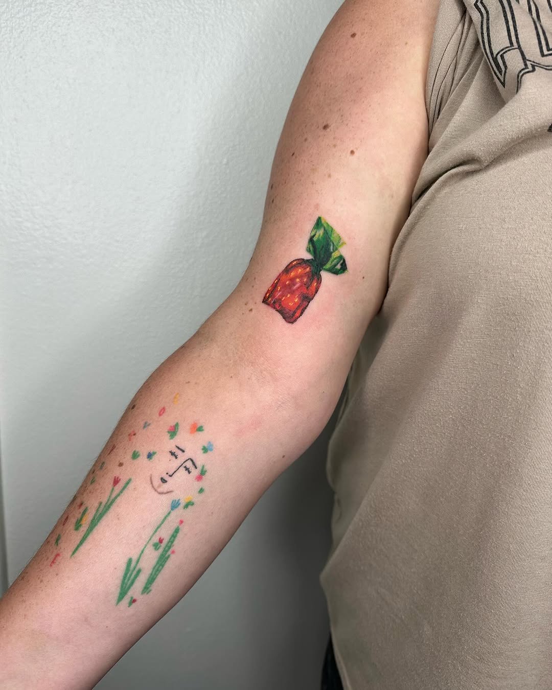 Tattoo by @coloredpencilgrl — illustrative, fine_line