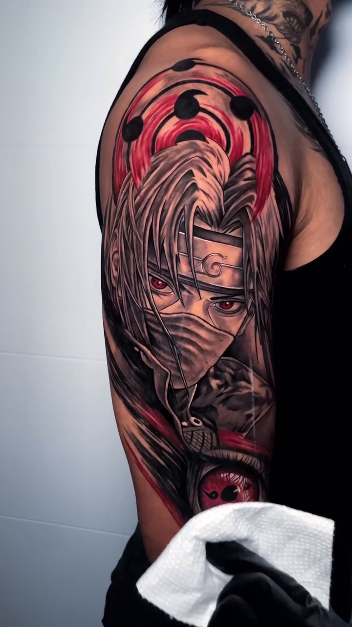 Tattoo by @chrisptats — anime, realism