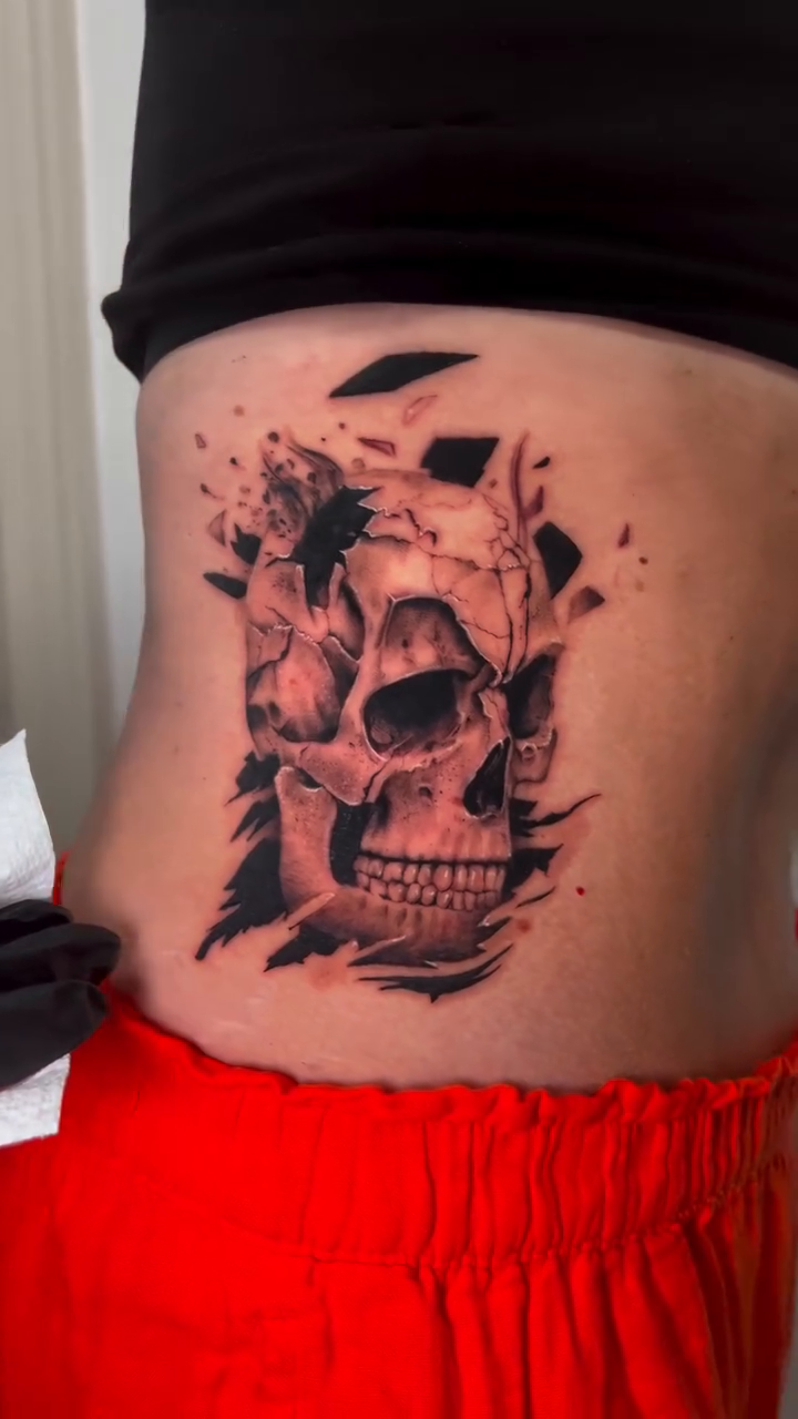 Tattoo by @tattoosbytatum_ — black_and_grey