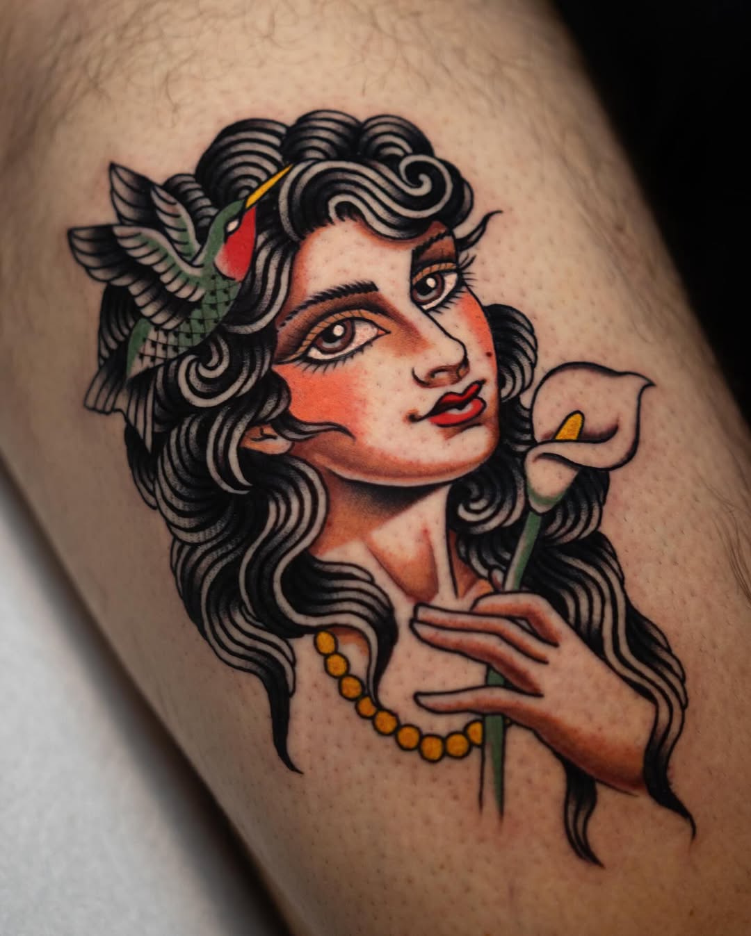 Tattoo by @dannyderrick โ american_traditional, neo_traditional