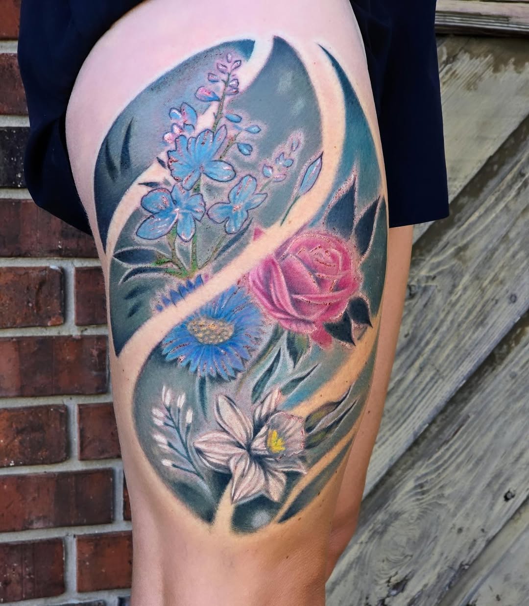 Tattoo by @bobbywadham — realism, black_and_grey