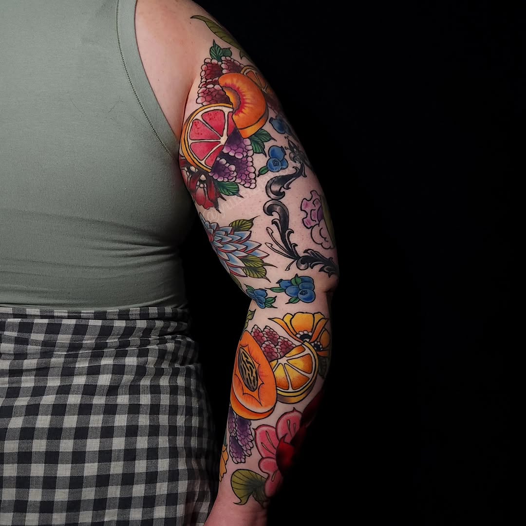 Tattoo by @yuhsintattoos โ illustrative, new_school