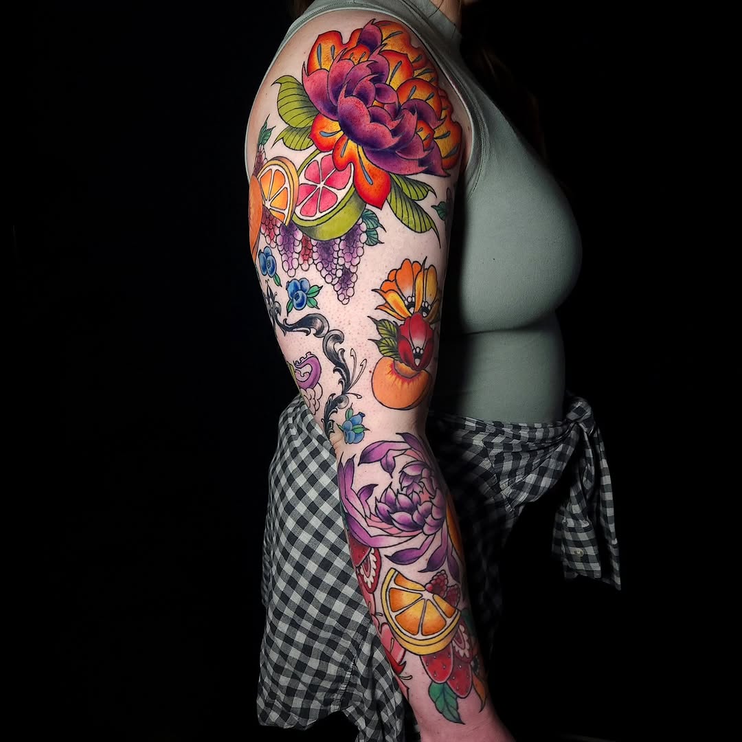 Tattoo by @yuhsintattoos โ illustrative, new_school