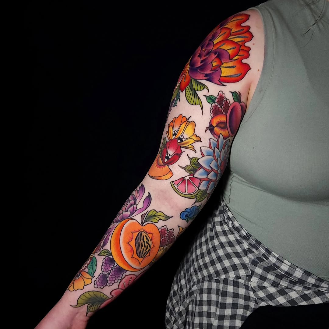 Tattoo by @yuhsintattoos โ neo_traditional, illustrative