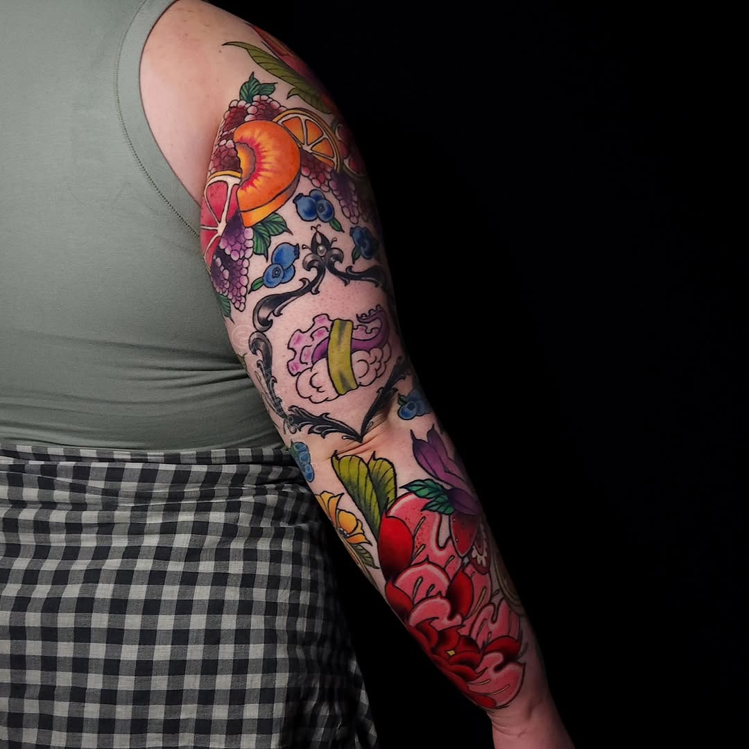 Tattoo by @yuhsintattoos โ illustrative, new_school