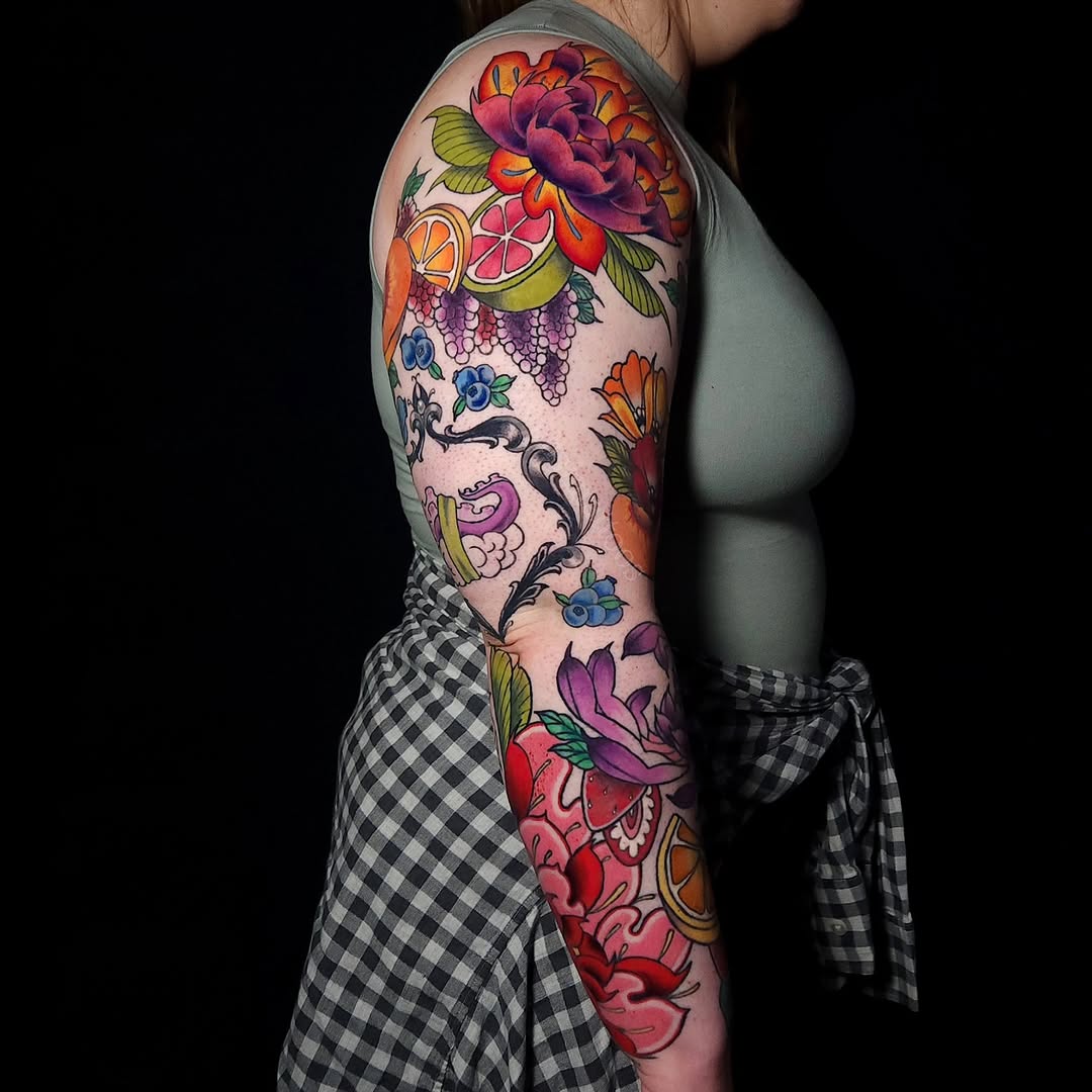 Tattoo by @yuhsintattoos โ illustrative, new_school