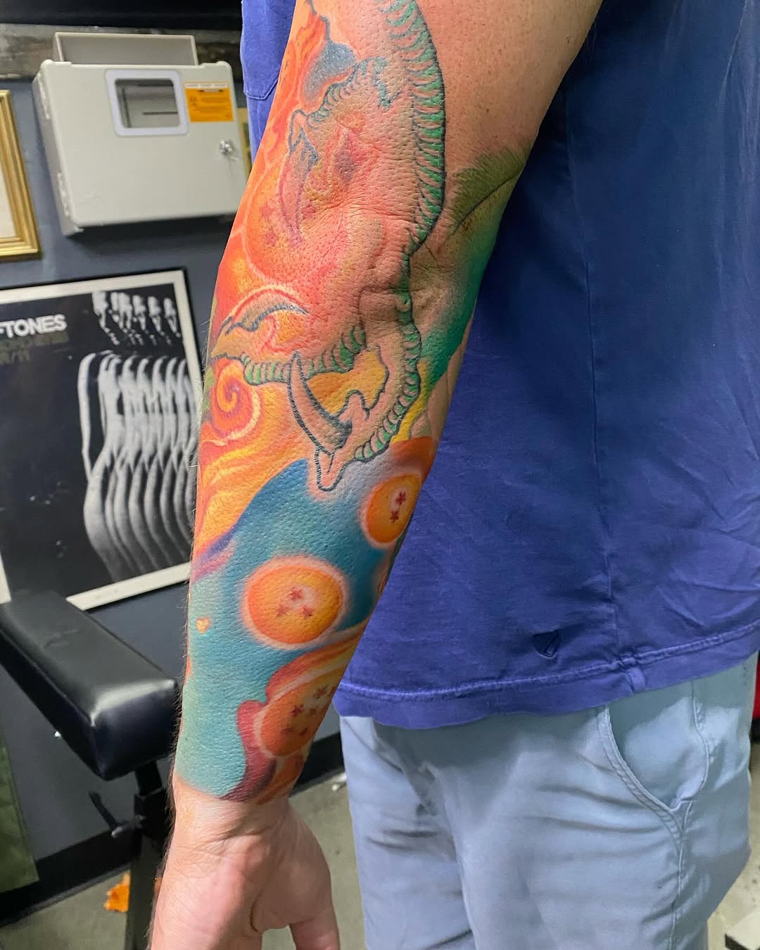 Tattoo by @tattz_brannigan — new_school, anime