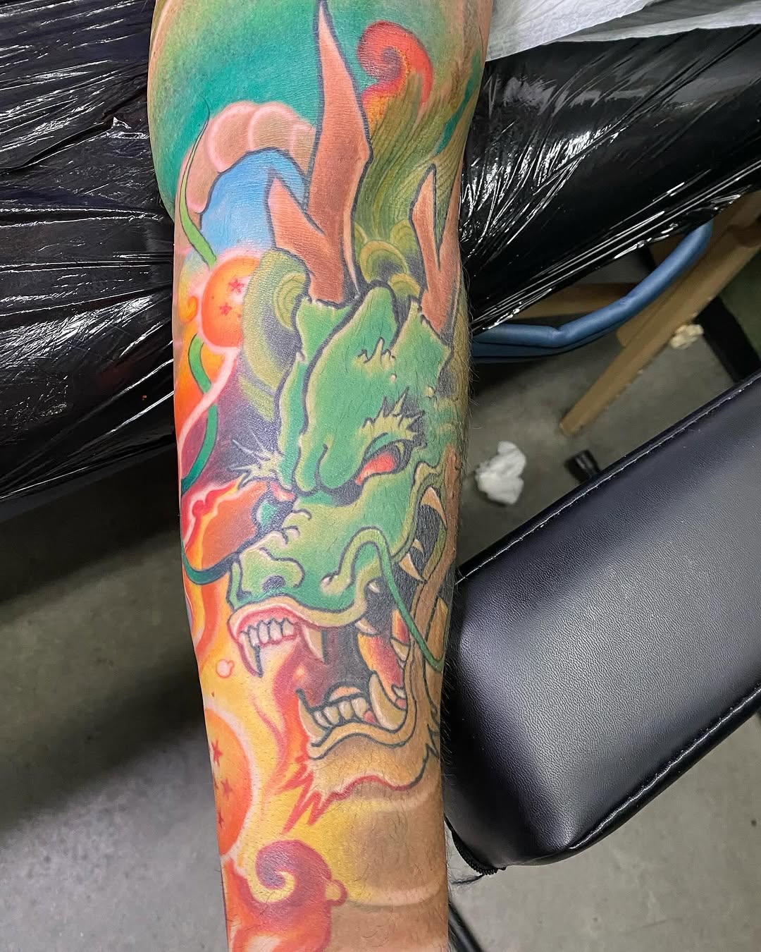 Tattoo by @tattz_brannigan — japanese_irezumi, new_school