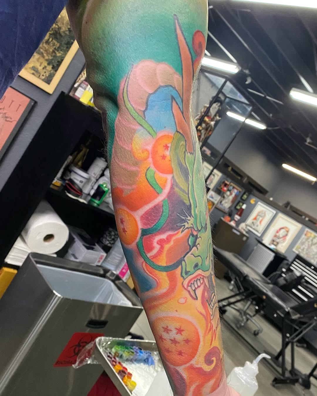 Tattoo by @tattz_brannigan — new_school, anime